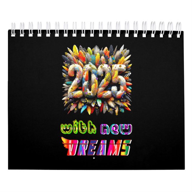 Calendario 2025 con nuevos sueños (Tapa)