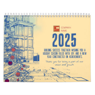 Calendario 2025 Constructores y Arquitectos con Marca