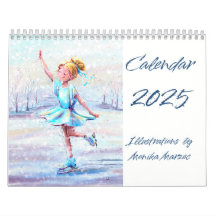 Calendario 2025 "Danza" de Monika Marzec