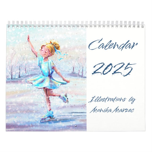 Calendario 2025 "Danza" de Monika Marzec (Tapa)