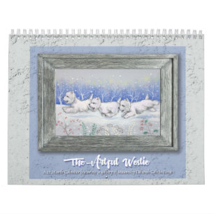 Calendario 2025 de Borgo The Artful Westie