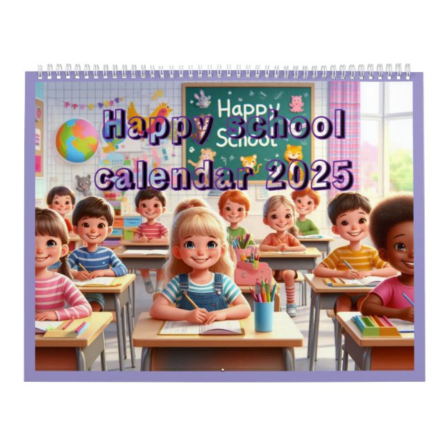 Calendario 2025 - Escuela feliz (Tapa)