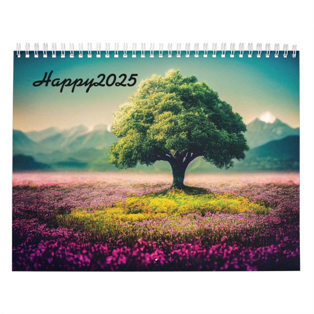 Calendario 2025 Flores presentadas 3 (Tapa)