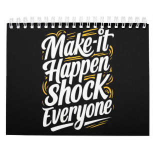 Calendario 2025 Fusión del arte, motivación de pre