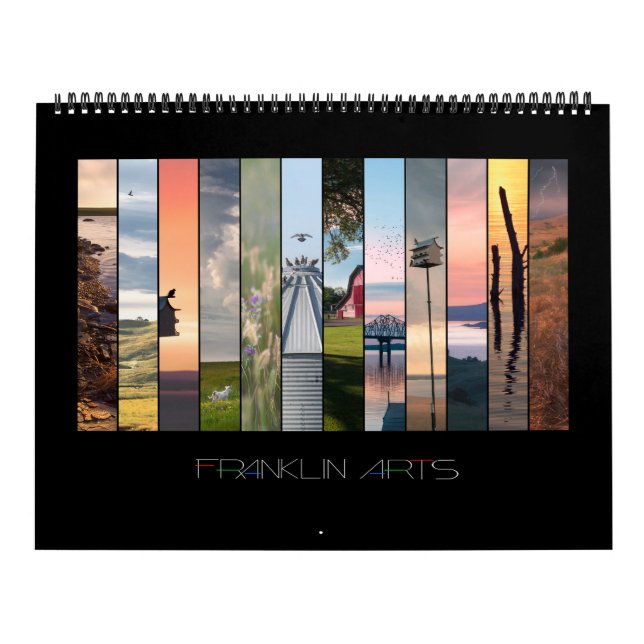 Calendario 2025 - Granjas, campos y flujos (Tapa)