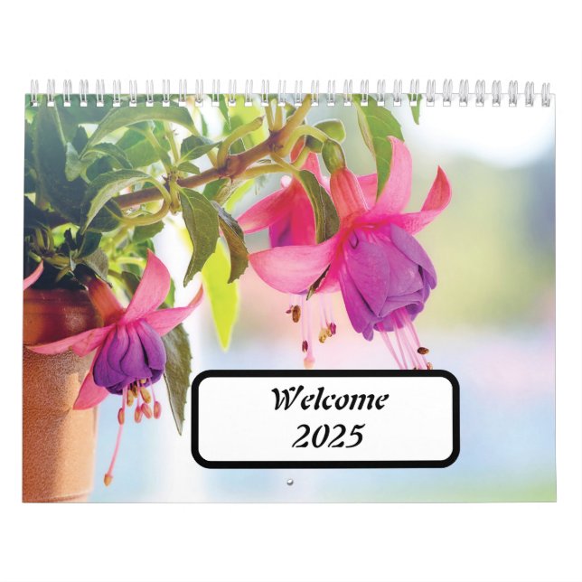 Calendario 2025 jardines Flores 1 (Tapa)