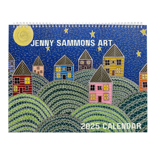 Calendario 2025 Jenny Sammons Art (Tapa)