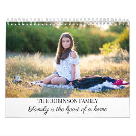 Calendario 2025 Modern Create Your Own Personalizado Family P
