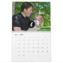 Calendario 2025 Modern Create Your Own Personalizado Family P