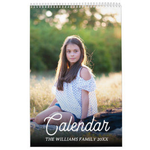 Calendario 2025 Modern Create Your Own Personalizado Family P