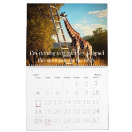 Calendario 2025 - No tan serio