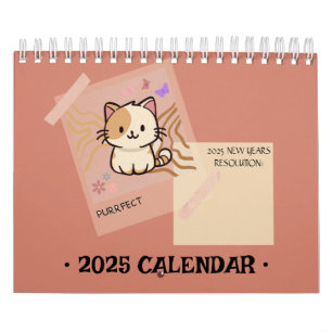 CALENDARIO 2025 PEQUEÑO CALENDARIO NUEVOS AÑOS