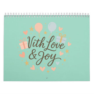 Calendario 2025 personalizado: elegante, funcional