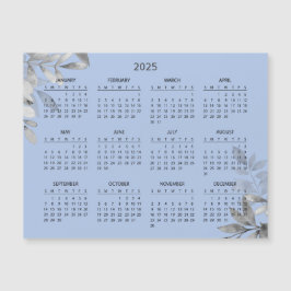 Calendario 2025 simple pero elegante | Tarjeta mag