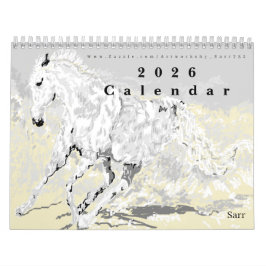 Calendario 2026 Animales por Sarr