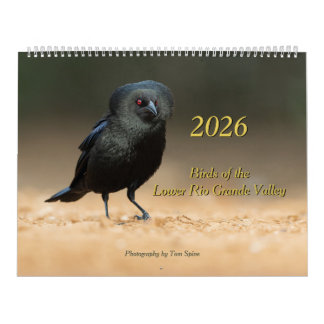 Calendario 2026 - Aves del Valle Bajo del Río Gran