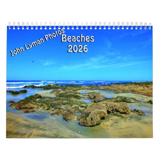 Calendario 2026 Beaches Calendar (Tapa)