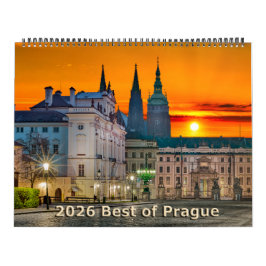 Calendario 2026 Best of Prague Calendar