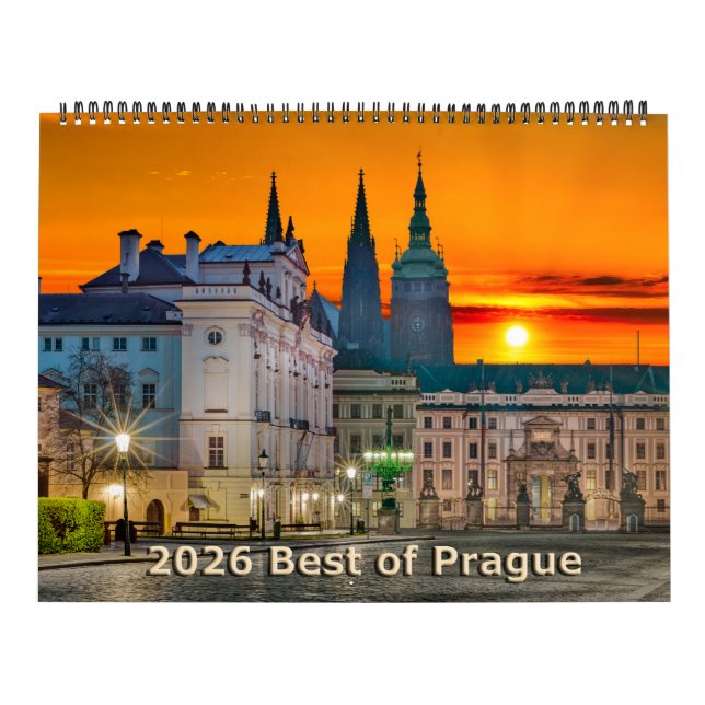 Calendario 2026 Best of Prague Calendar (Tapa)