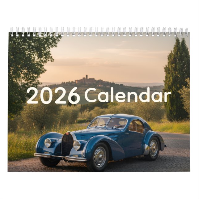 Calendario 2026 British Classics  (Tapa)