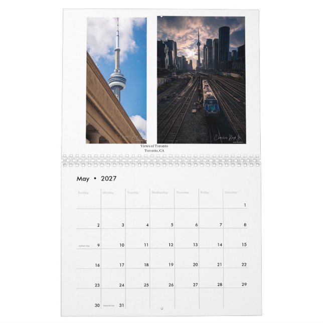 Calendario 2026 Calendar (May 2027)