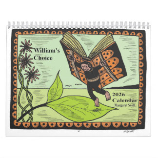 Calendario 2026 calendar featuring artwork by Margaret Scott