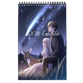 Calendario 2026 Calendar (Images created by Grok)