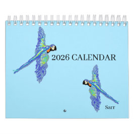 Calendario 2026 Calendar : SEASON'S
