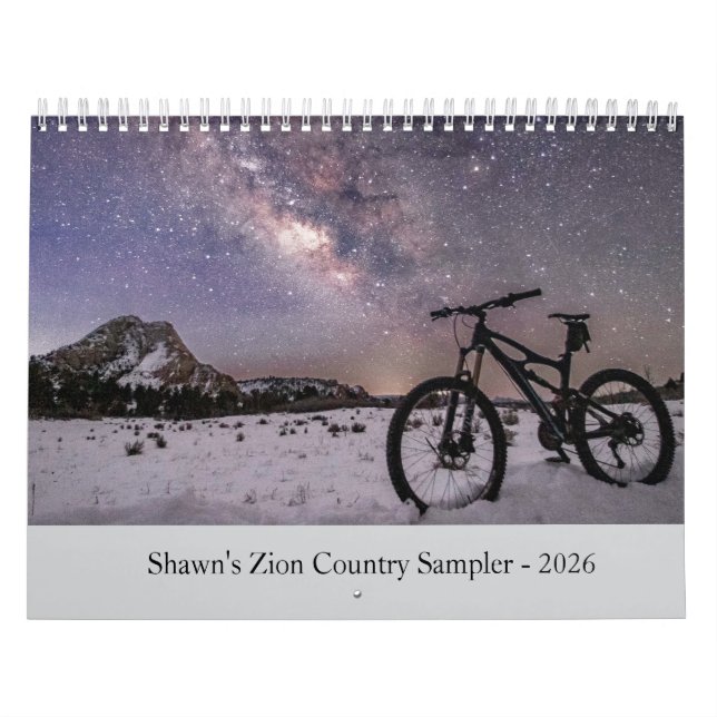 Calendario 2026 Calendar - Shawn's Zion Country Sampler (Tapa)