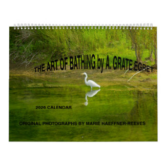 Calendario 2026 CALENDAR:THE ART OF BATHING by A.GRATE EGRET