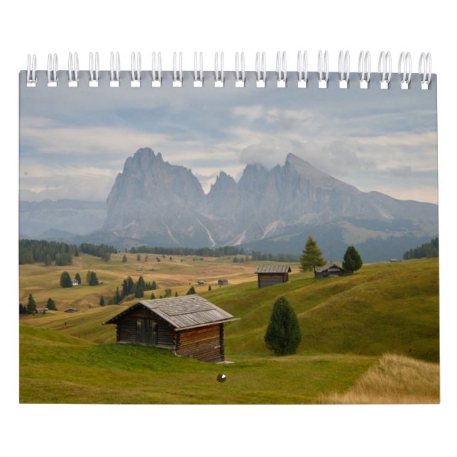 Calendario 2026 Calendar with images of Italian Dolomites (Tapa)