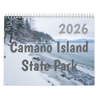Calendario 2026 Camano Island State Park Personalized