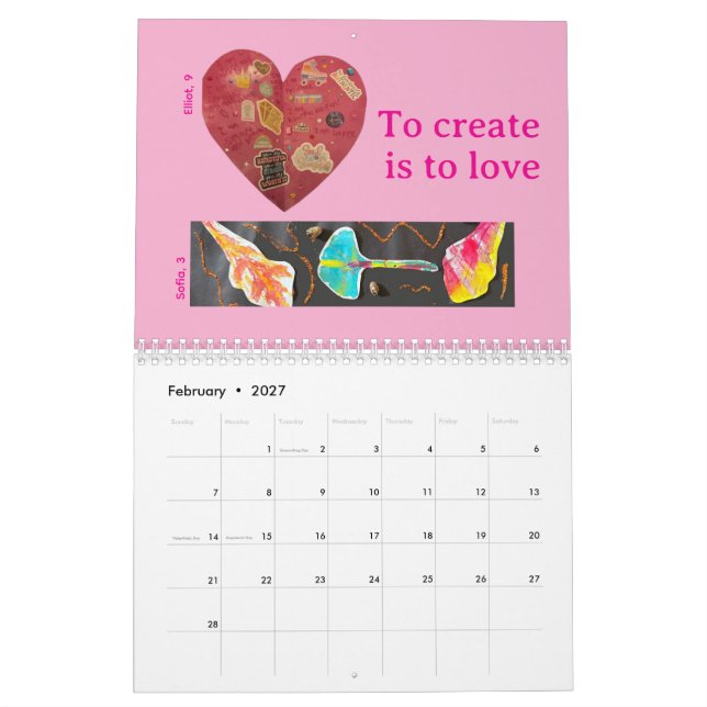 Calendario 2026 CDO Calendar - New (Feb 2027)