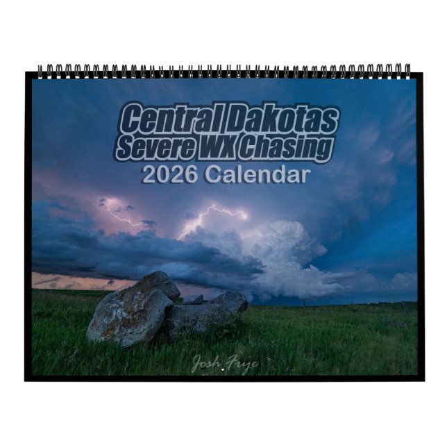 Calendario 2026 CDSWXC Calendar by Josh Frye.. (Tapa)