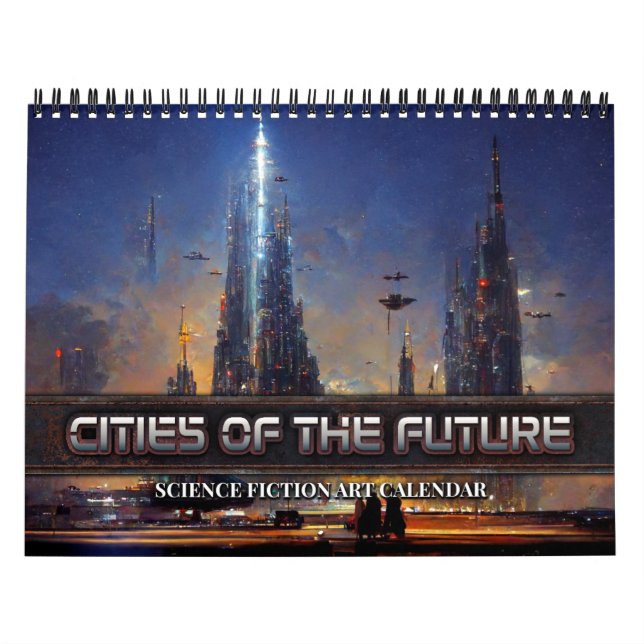 Calendario 2026 Ciudades Del Futuro 3 Ciencia Ficción (Tapa)