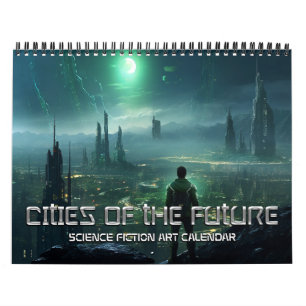 Calendario 2026 Ciudades Del Futuro 4 Ciencia Ficción