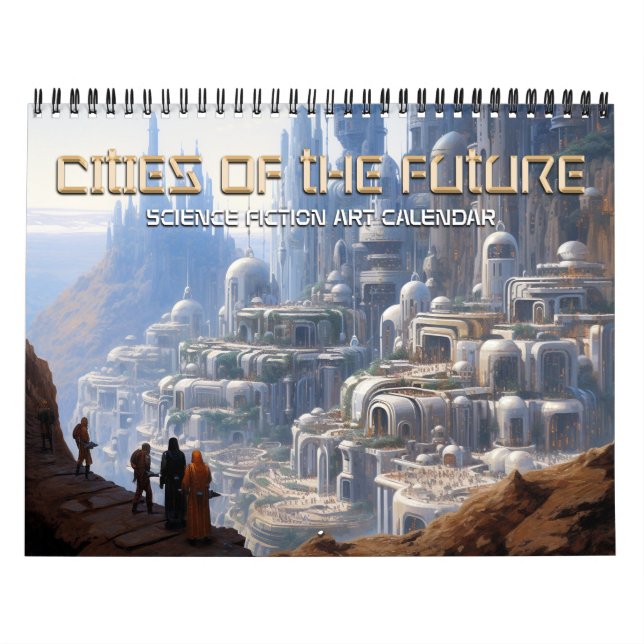 Calendario 2026 Ciudades Del Futuro 5 Ciencia Ficción (Tapa)