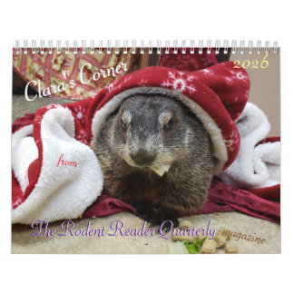 Calendario 2026 Clara's Corner Groundhog Calendar G
