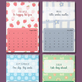 Calendario 2026 Cute Quote Calendar
