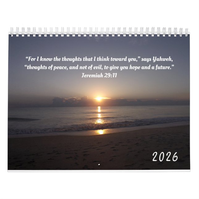 Calendario 2026 de Bendiciones de la Naturaleza (Tapa)