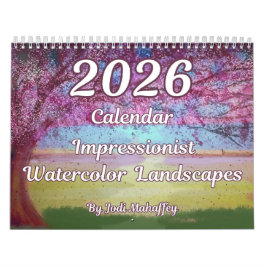 Calendario 2026 de impresionantes paisajes acuátic