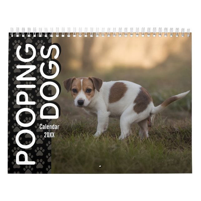 Calendario 2026 de perros que se pueden fumar (Tapa)