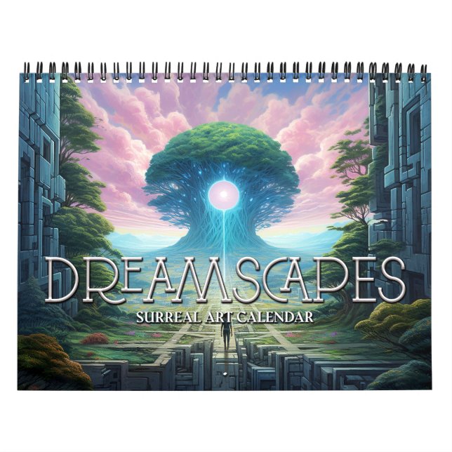 Calendario 2026 Dreamscapes 3 Surreal Visionary Art (Tapa)