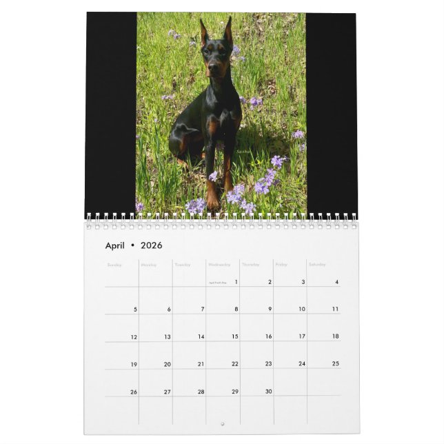 Calendario 2026 DT Calendar (Apr 2026)