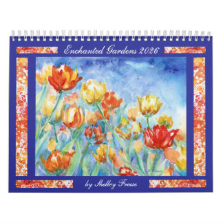 Calendario 2026 Enchanted Gardens Calendar