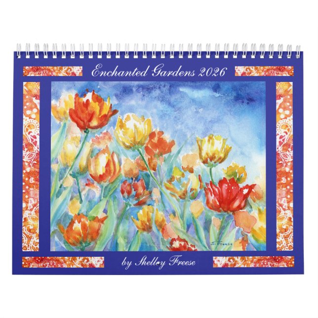 Calendario 2026 Enchanted Gardens Calendar (Tapa)