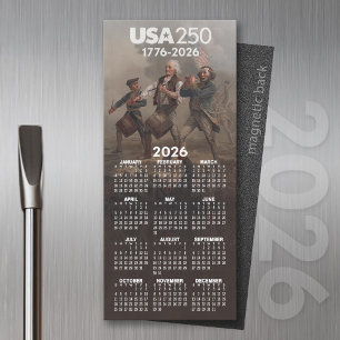 Calendario 2026 - Espíritu de 76 - 250° de Estados