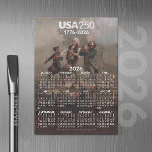 Calendario 2026 - Espíritu de 76 - 250° de Estados