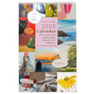 Calendario 2026 Estudiantes del Estudio de Arte de