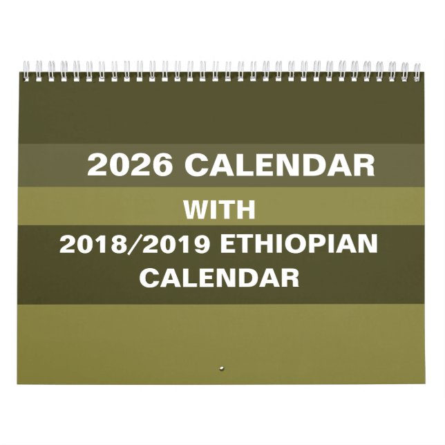 Calendario 2026 Ethiopian Calendar Converter Choose Country (Tapa)